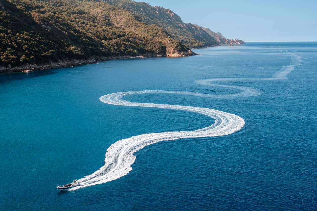La corse côté mer